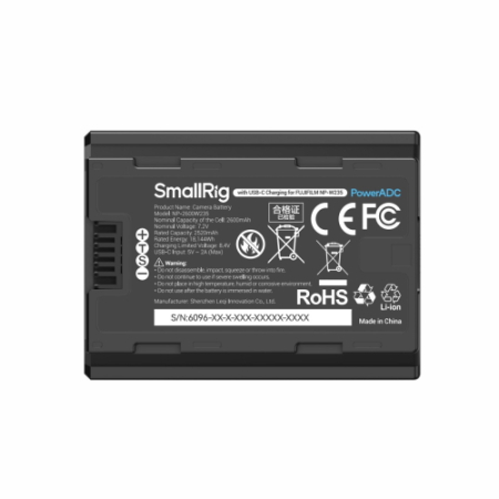 SmallRig 6096 - zamiennik, akumulator Fujifilm NP-W235